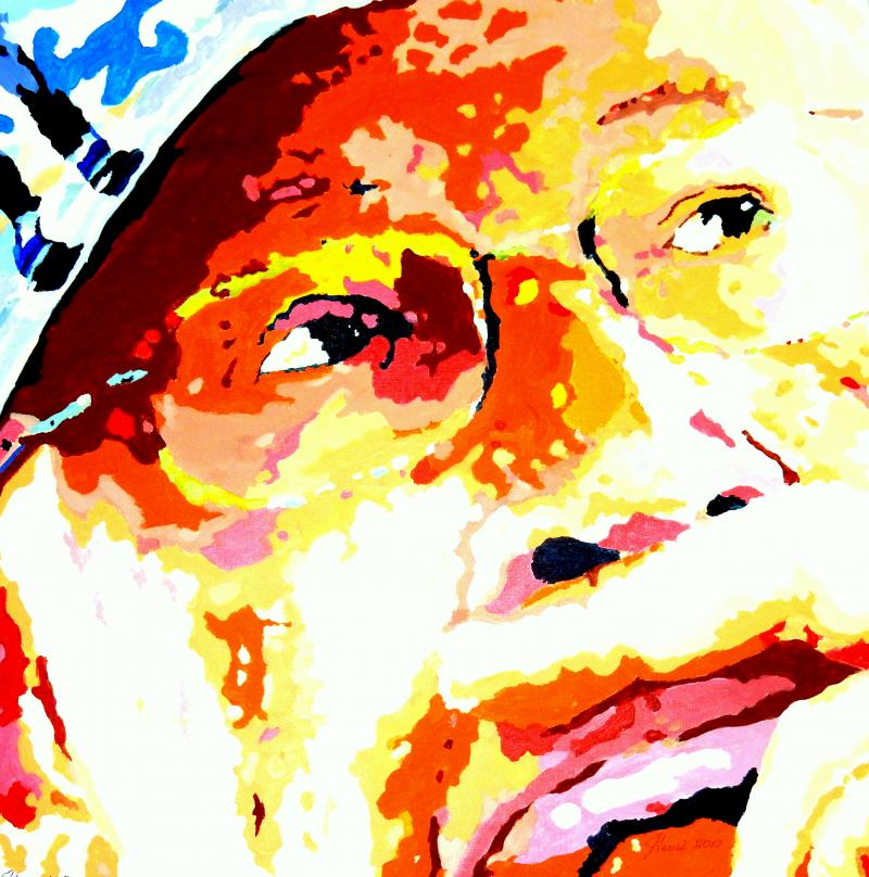 Seen It Before - Henri-24X24 - acrylic 2017